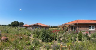 Panorama der Häuser